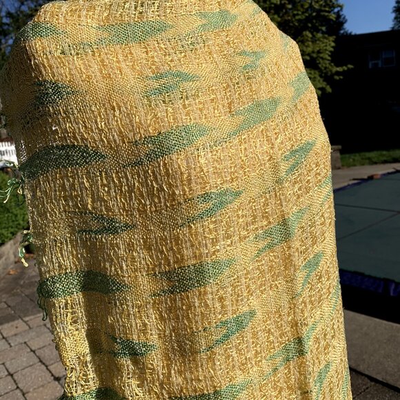 Hand Woven Long Scarf - Picture 8 of 11